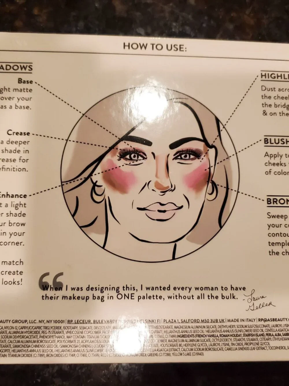 Laura Geller Tuscan Dreams Baked Full Face Palette